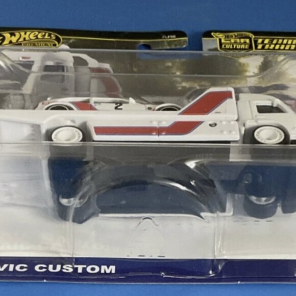 Hot Wheels Team Transport # 80 ,'73 Honda Civic Custom Aero Lift 2025 - Picture 2 of 5